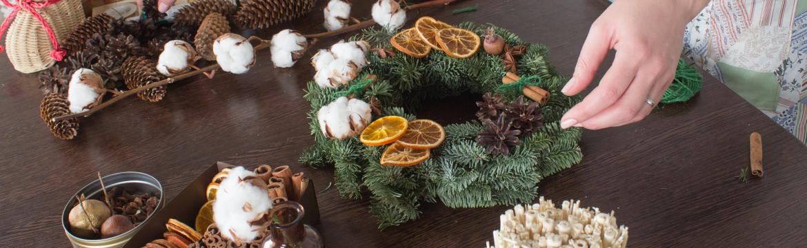 Udržitelné Vánoce aneb jak pro domácí dekor využít přírodní materiály