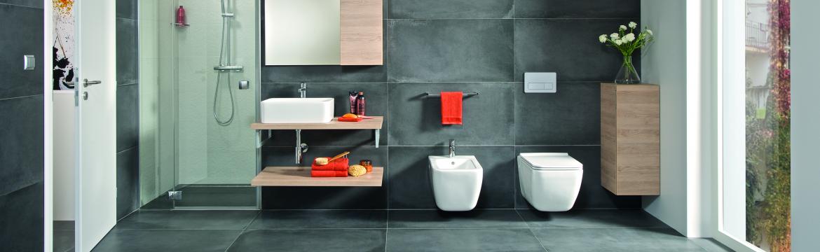 Koupelnové vybavení v duchu minimalismu a čistých linií je sázkou na jistotu nadčasového prostoru