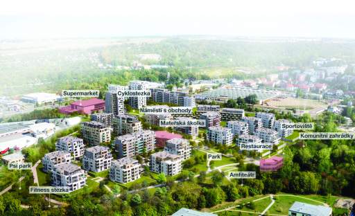 YIT rozšíří vznikající rezidenční čtvrť v Praze 9. Nový polyfunkční projekt Lappi Hloubětín přinese 260 bytů i komerční prostory