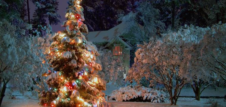 Venkovní vánoční osvětlení které rozzáří nejen váš domov