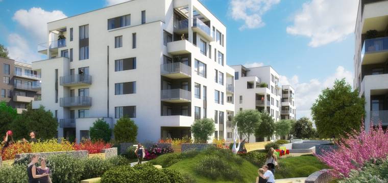 YIT dokončuje další dvě etapy Suomi Hloubětín. Otevírá zde i vzorový byt