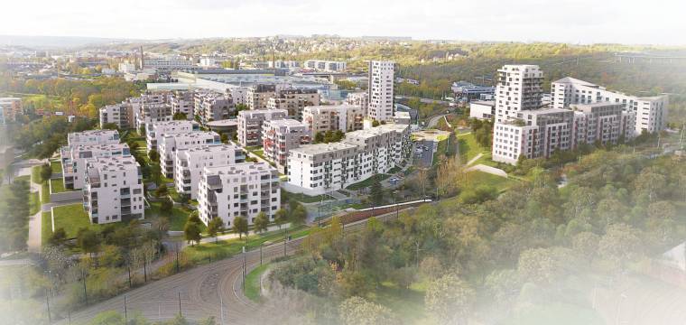 YIT rozšíří vznikající rezidenční čtvrť v Praze 9. Nový polyfunkční projekt Lappi Hloubětín přinese 260 bytů i komerční prostory